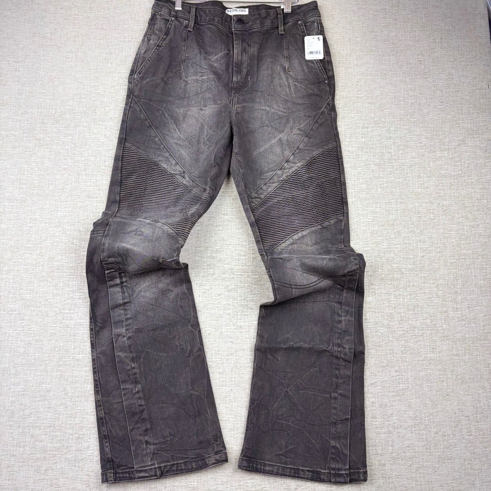 We The Free Mens Size 31 Free People Moto Flare Jeans Beta Brown NWT